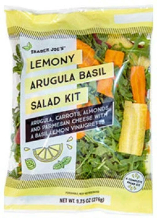 Taylor Farms recalls Trader Joe’s Lemony Arugula Basil Salad Kit