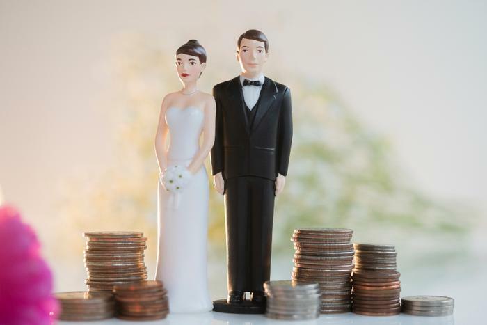 Wedding and money concept