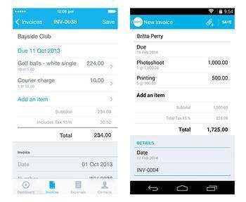 xero invoicing app