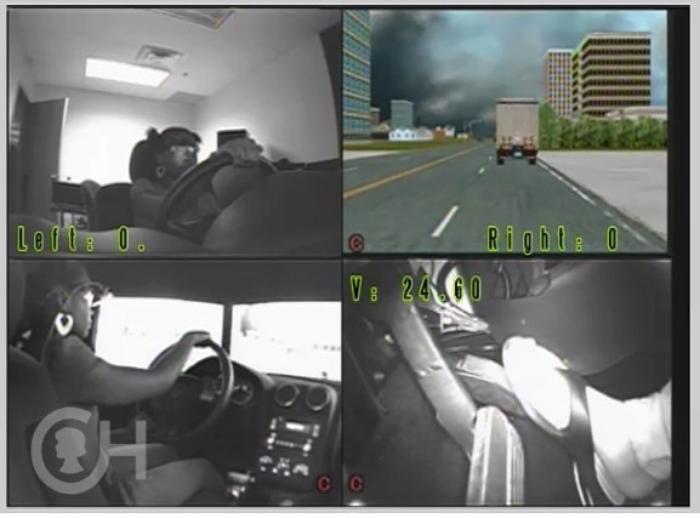 Driving simulator shows many new drivers not ready for the road