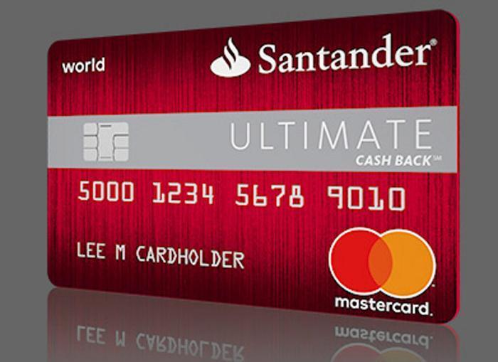 Santander introduces new cash back credit card