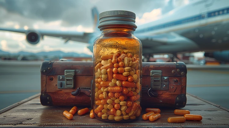 Flying somewhere with prescription meds? Be careful. 