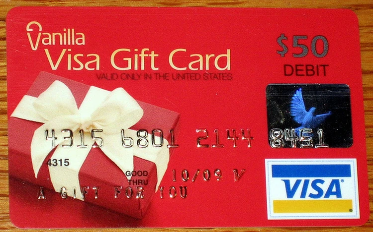 Vanilla Visa Gift Card $50