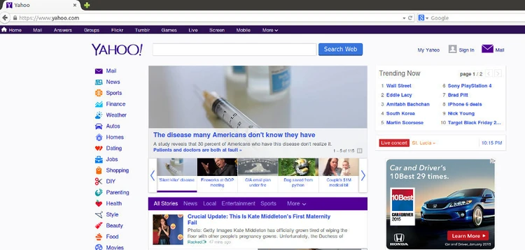 Yahoo hack wasn't Shellshock, company claims, The Independent