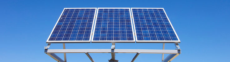 mounted solar panels