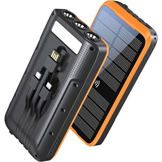 Superallure solar charger power bank