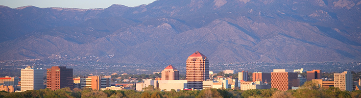 albuquerque skyline