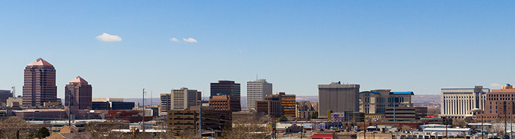 albuquerque skyline