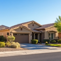 a bungalow house in Arizona
