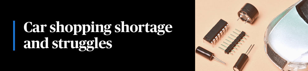 car shopping shortage and struggles header