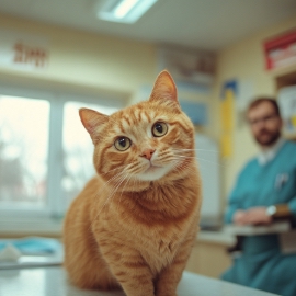 How often should a cat go to the vet? image