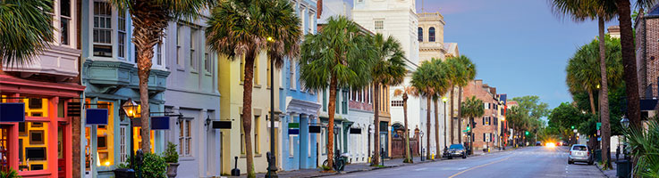 charleston south carolina skyline