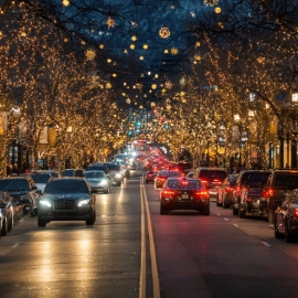 The U.S. cities with the worst holiday traffic image