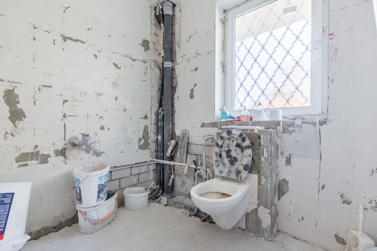 complete bathroom remodel