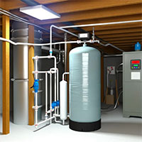 water softener system setup