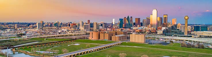 dallas texas skyline