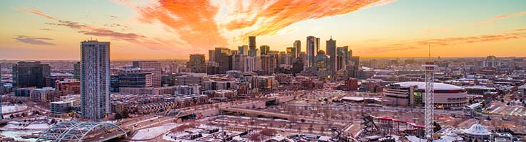 denver colorado skyline