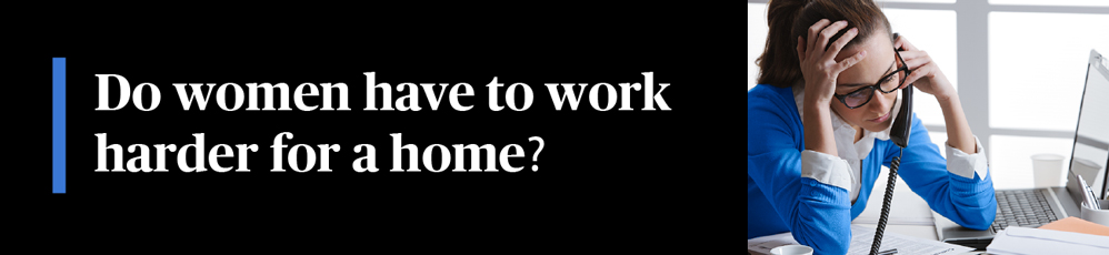do women have to work harder for a home header