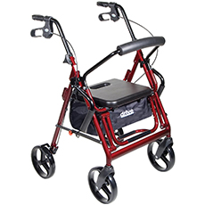 drive duet transport chair and rollator