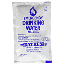 emergency drinking water