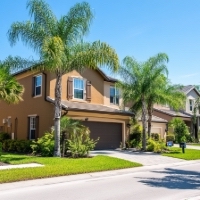 a two-storey house in Florida