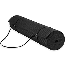gaiam yoga mat with carrier sling