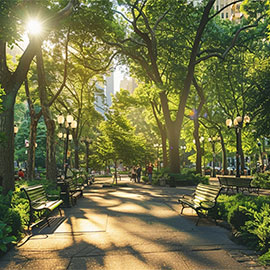 The best and worst cities for public parks image