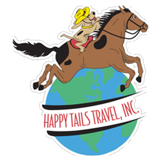 happy tails travel inc logo