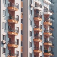 two buildings with residential units