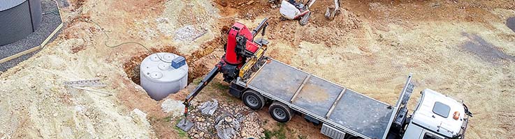 installing septic tank