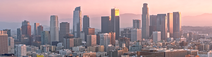 los angeles skyline