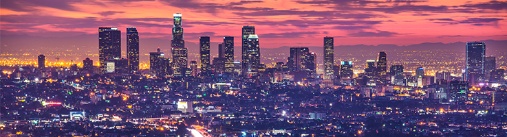 los angeles skyline