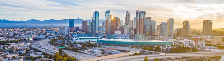 los angeles skyline