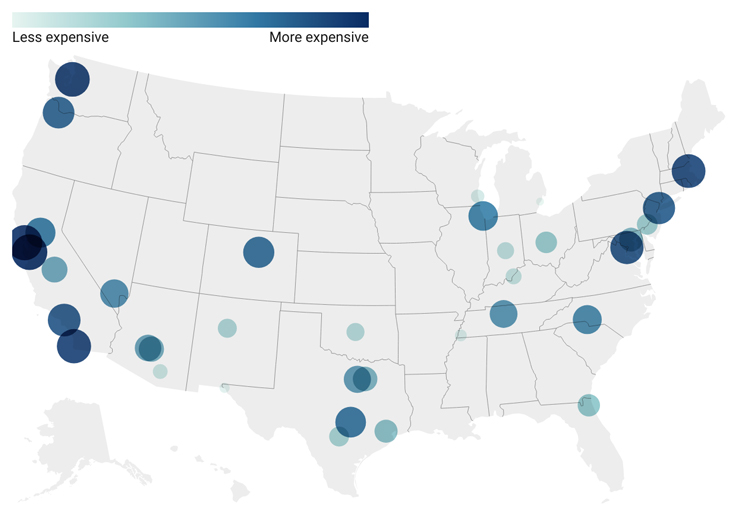 10 Most Expensive Cities to Live in the US | Lipstick Alley