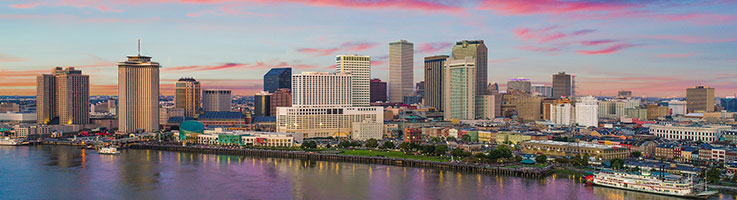 new orleans louisiana skyline
