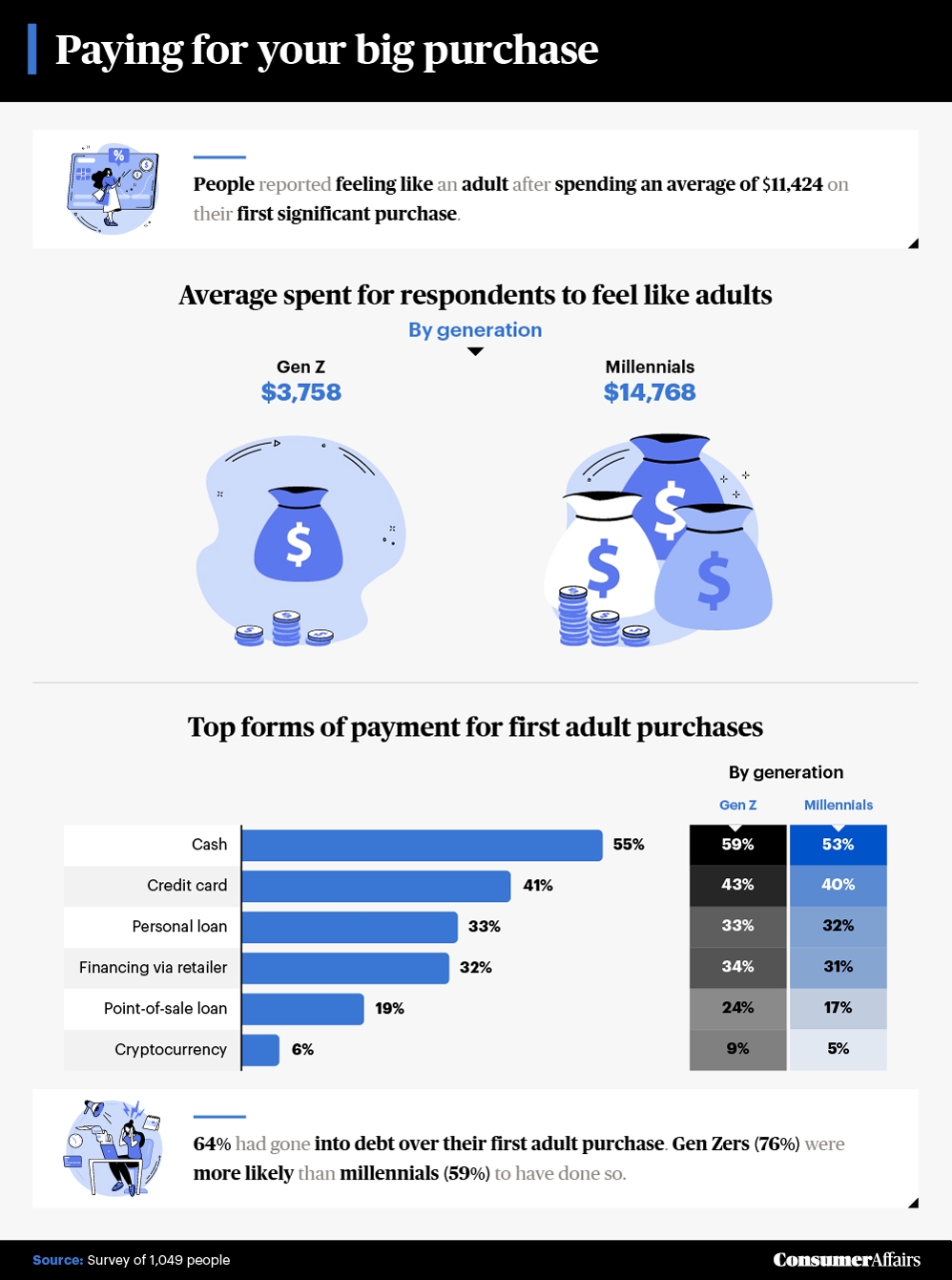 large purchase examples