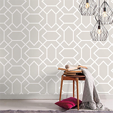 gray geometric wallpaper
