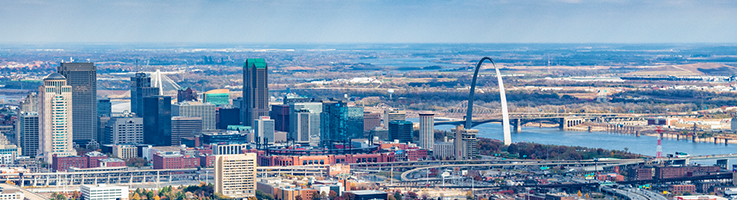 st louis missouri skyline