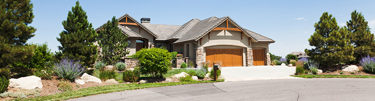 view of the house from the outside