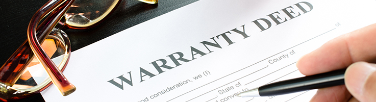 warranty deed paperwork