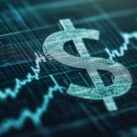a 3D dollar sign