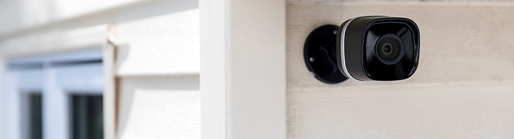 wireless camera on house