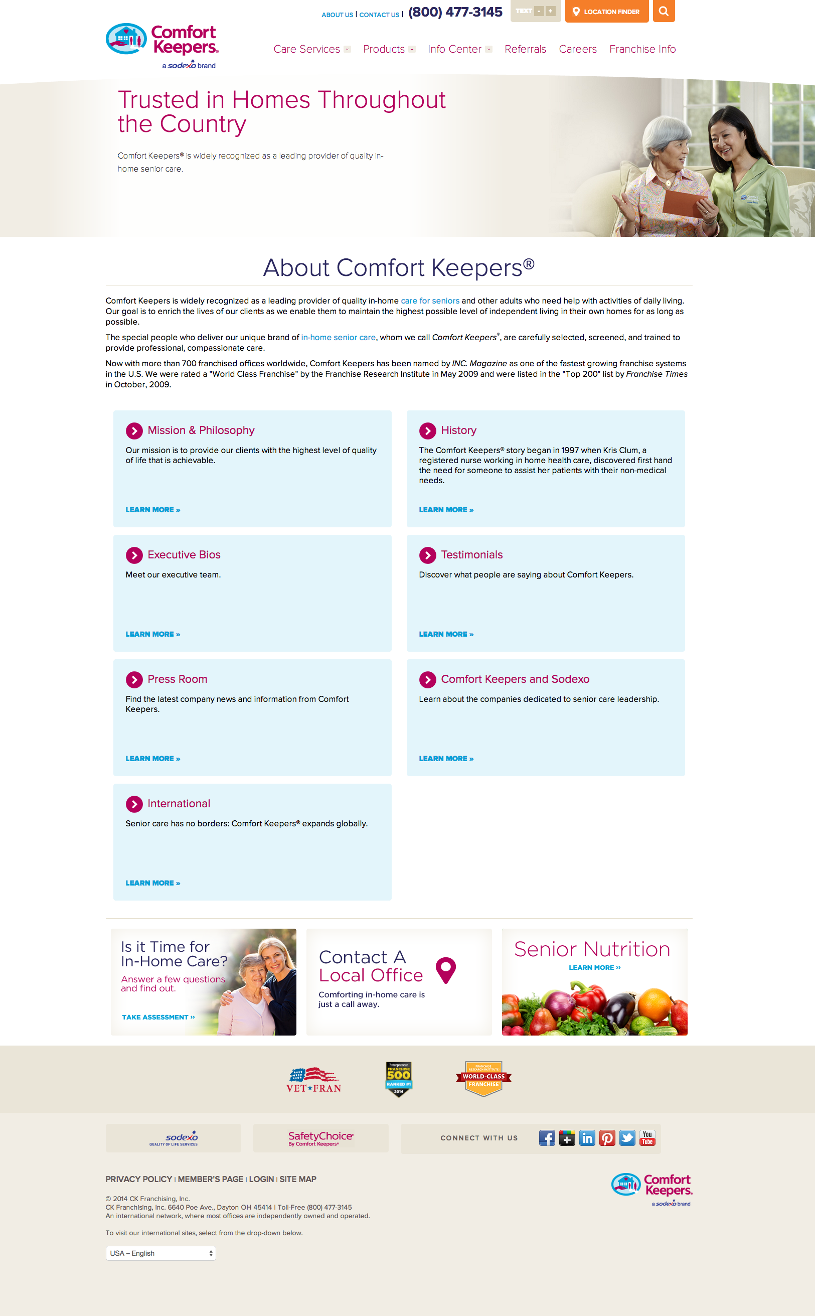 Top 16 Complaints And Reviews About Comfort Keepers