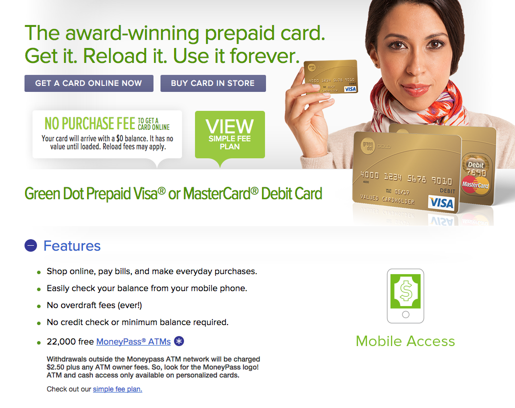 Top 3,801 Reviews and Complaints about Green Dot Prepaid Cards