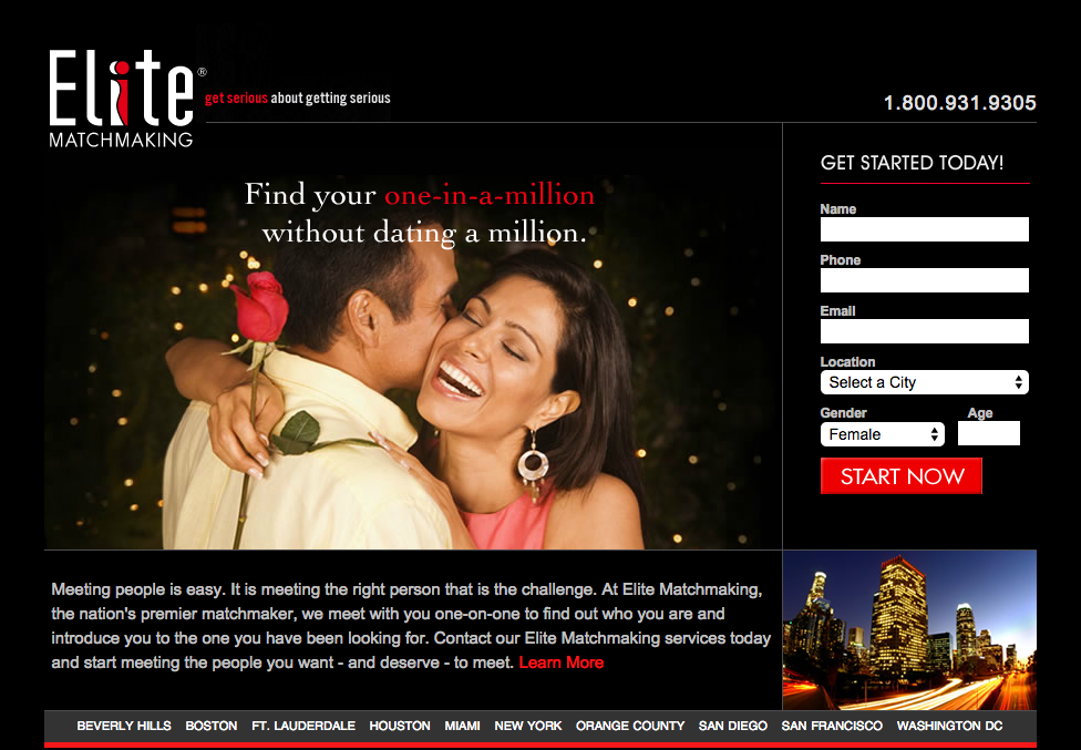 elite matchmaking houston reviews