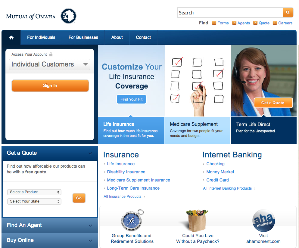 What services does Mutual of Omaha Bank offer?