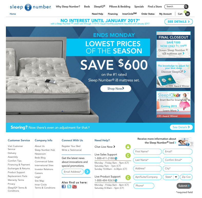 Top 2,710 Complaints and Reviews about Select Comfort Sleep Number