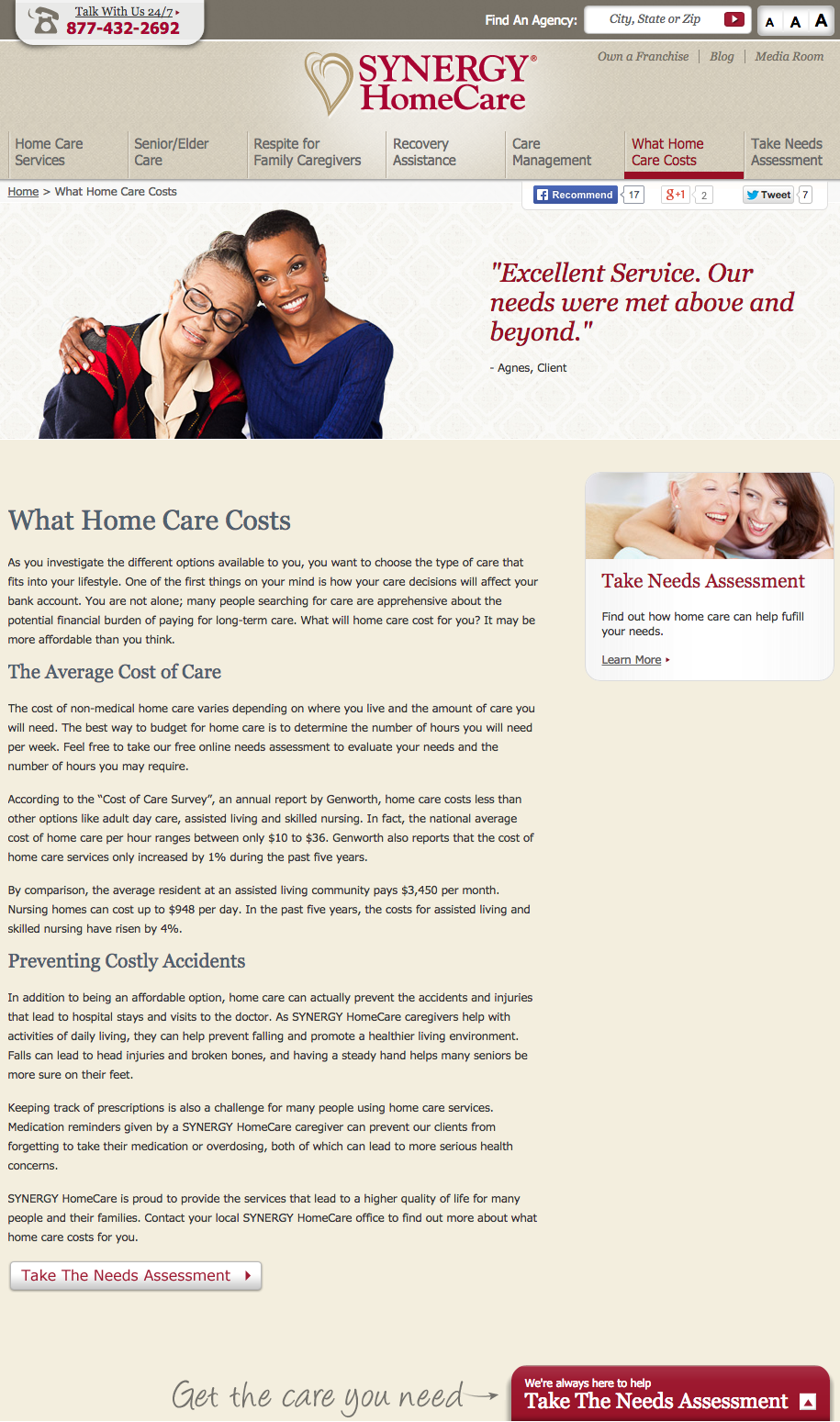 Top 11 Reviews And Complaints About Synergy HomeCare