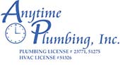 Anytime Plumbing, Inc logo