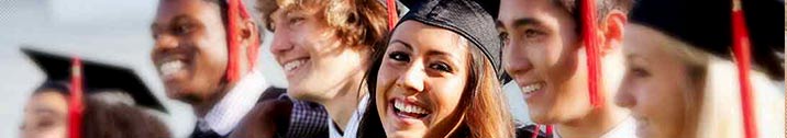 College students graduating